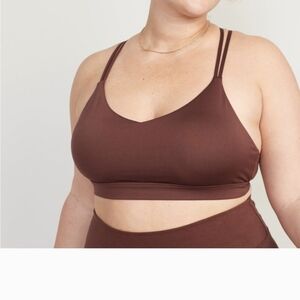 Old Navy Brown Women's Sports Bra